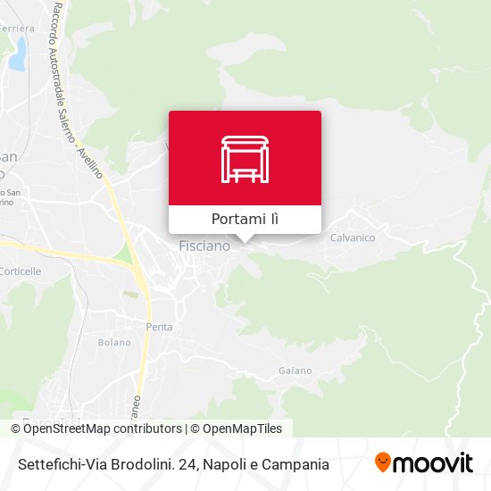 Mappa Settefichi-Via Brodolini. 24