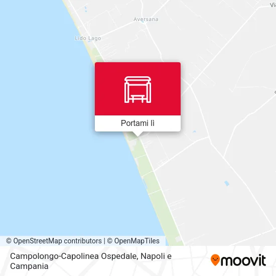 Mappa Campolongo-Capolinea Ospedale