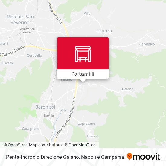 Mappa Penta-Incrocio Direzione Gaiano