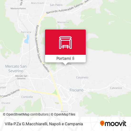 Mappa Villa-P.Za G.Macchiarelli