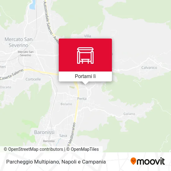 Mappa Parcheggio Multipiano