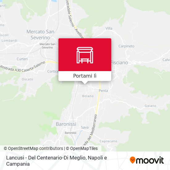 Mappa Lancusi - Del Centenario-Di Meglio