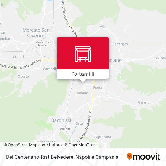 Mappa Del Centenario-Rist.Belvedere