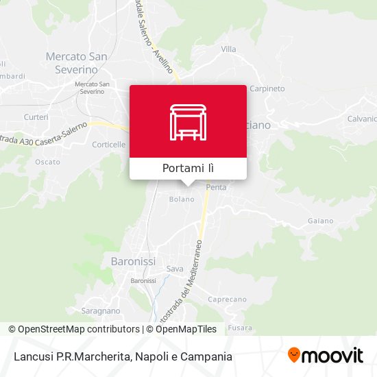 Mappa Lancusi P.R.Marcherita