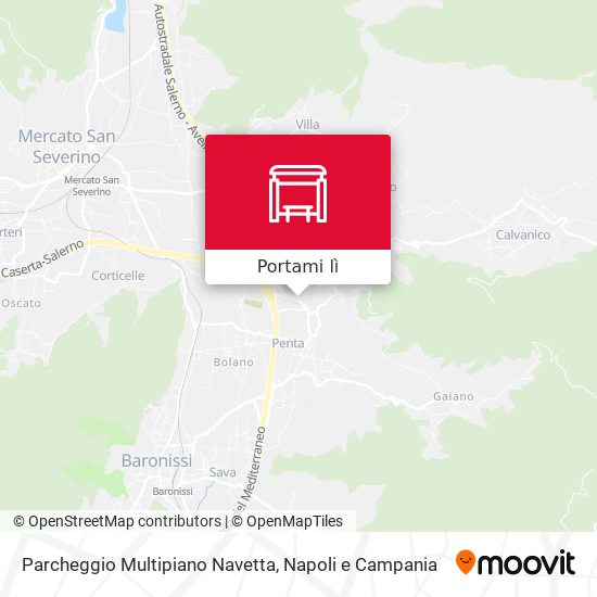 Mappa Parcheggio Multipiano Navetta