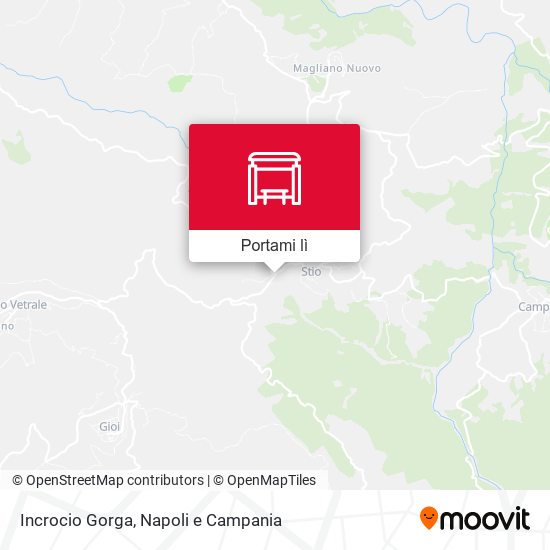 Mappa Incrocio Gorga