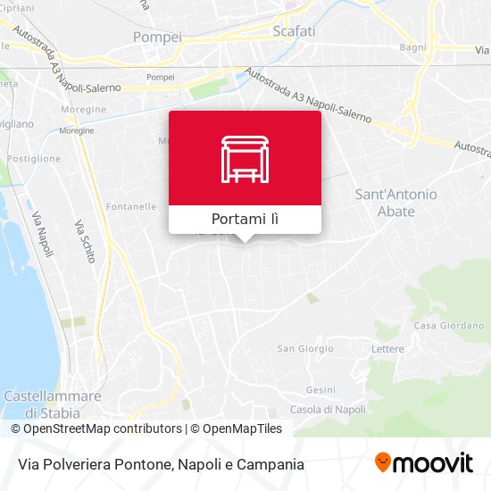 Mappa Via Polveriera Pontone