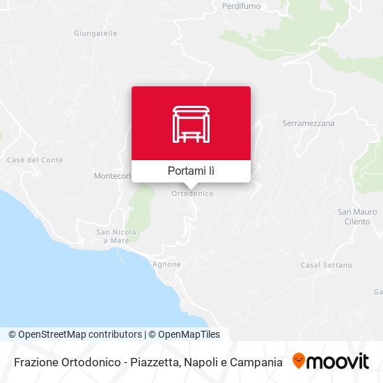 Mappa Frazione Ortodonico - Piazzetta