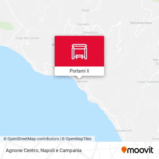 Mappa Agnone Centro