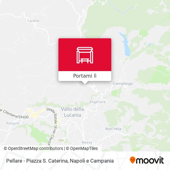 Mappa Pellare - Piazza S. Caterina