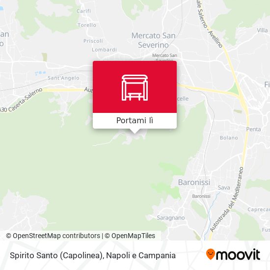 Mappa Spirito Santo (Capolinea)