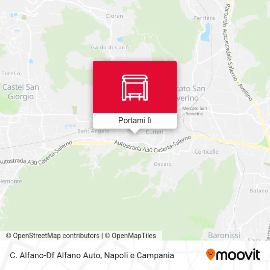 Mappa C. Alfano-Df Alfano Auto