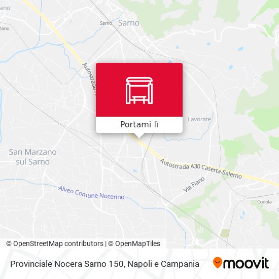 Mappa Provinciale Nocera Sarno 150