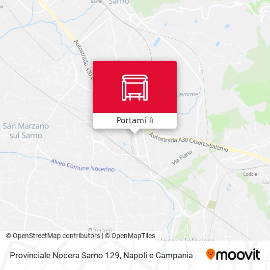 Mappa Provinciale Nocera Sarno 129