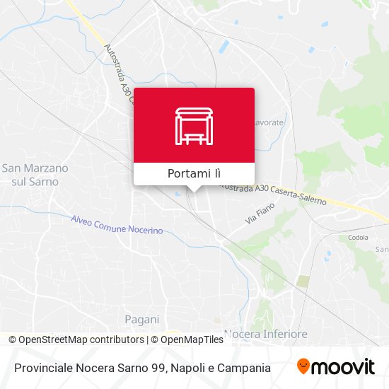 Mappa Provinciale Nocera Sarno 99