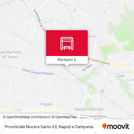 Mappa Provinciale Nocera Sarno 63