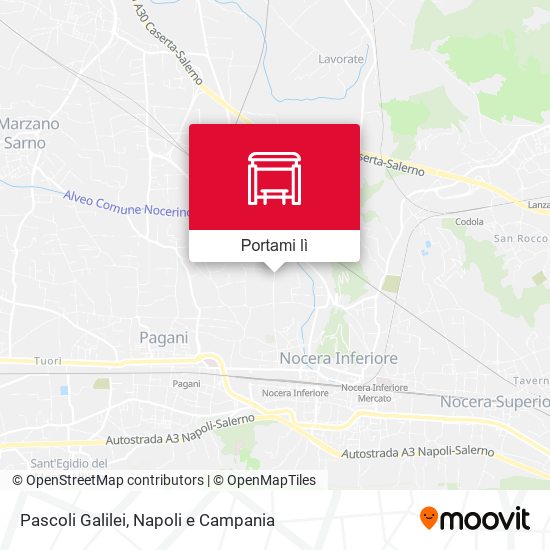 Mappa Pascoli Galilei