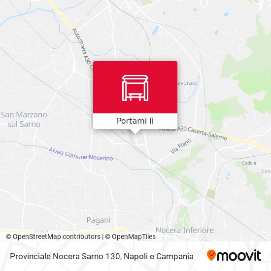 Mappa Provinciale Nocera Sarno 130