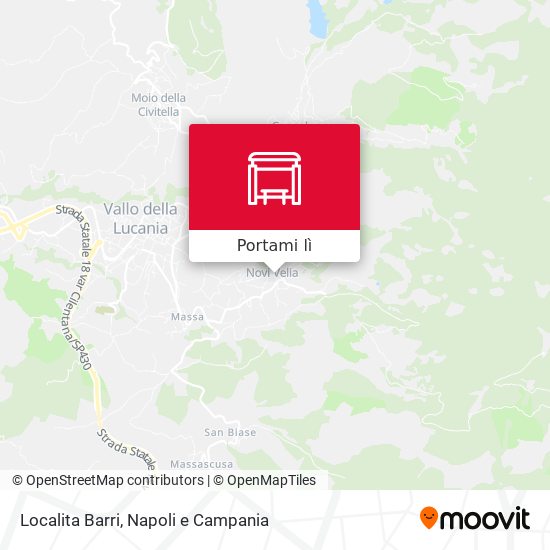 Mappa Localita  Barri