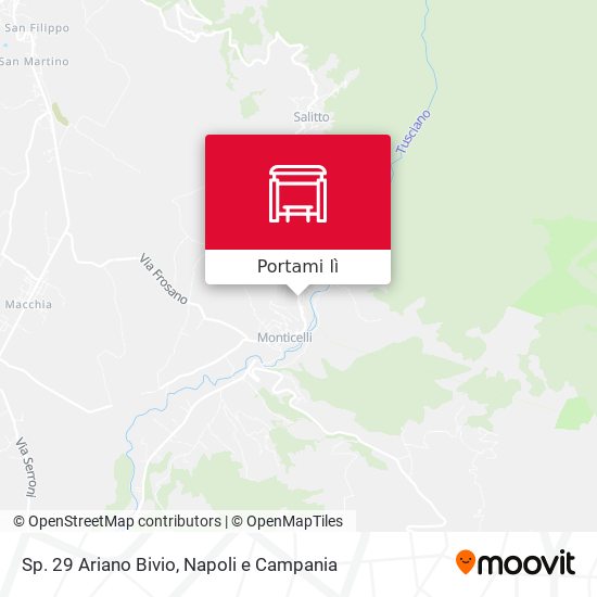 Mappa Sp. 29 Ariano Bivio