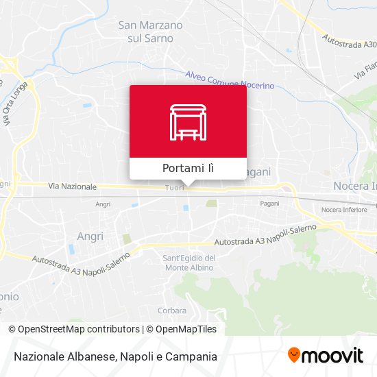 Mappa Nazionale Albanese