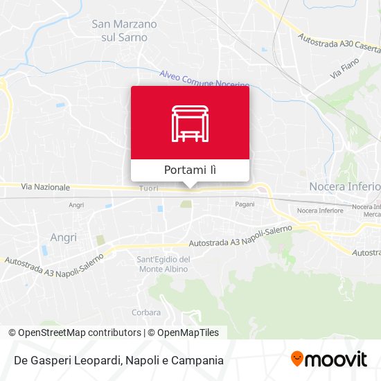 Mappa De Gasperi Leopardi