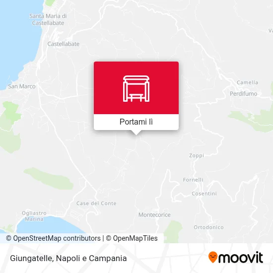 Mappa Giungatelle