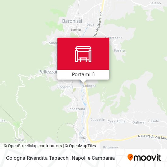 Mappa Cologna-Rivendita Tabacchi