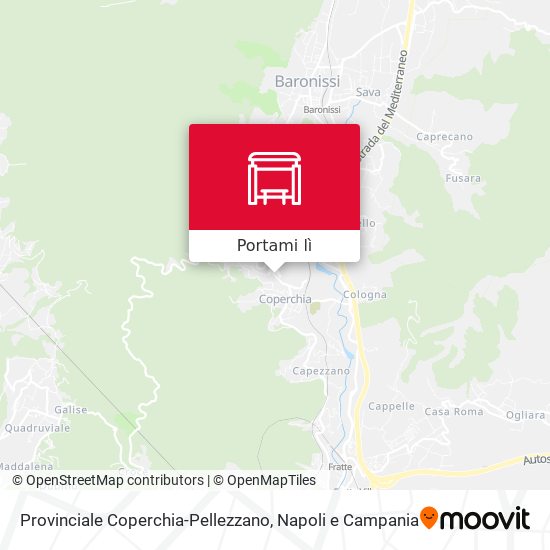 Mappa Provinciale Coperchia-Pellezzano