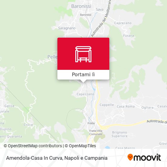 Mappa Amendola-Casa In Curva