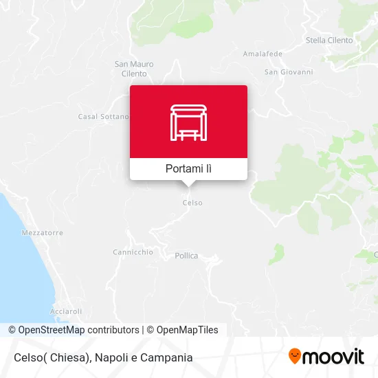 Mappa Celso( Chiesa)