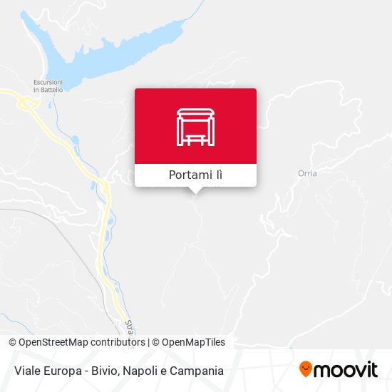Mappa Viale Europa - Bivio