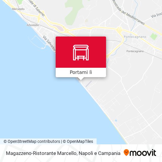 Mappa Magazzeno-Ristorante Marcello
