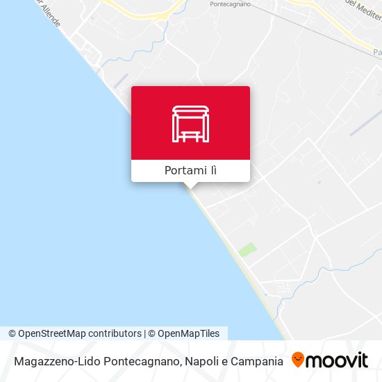 Mappa Magazzeno-Lido Pontecagnano