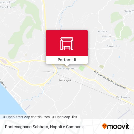 Mappa Pontecagnano Sabbato