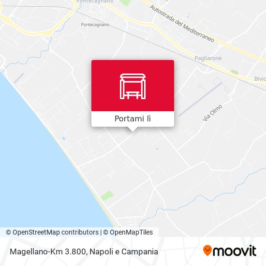 Mappa Magellano-Km 3.800