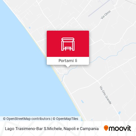 Mappa Lago Trasimeno-Bar S.Michele