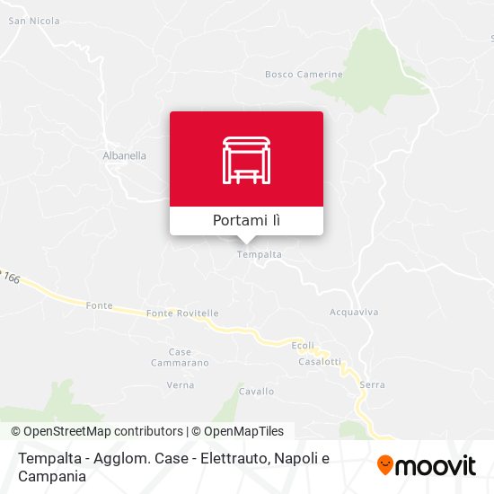 Mappa Tempalta - Agglom. Case - Elettrauto