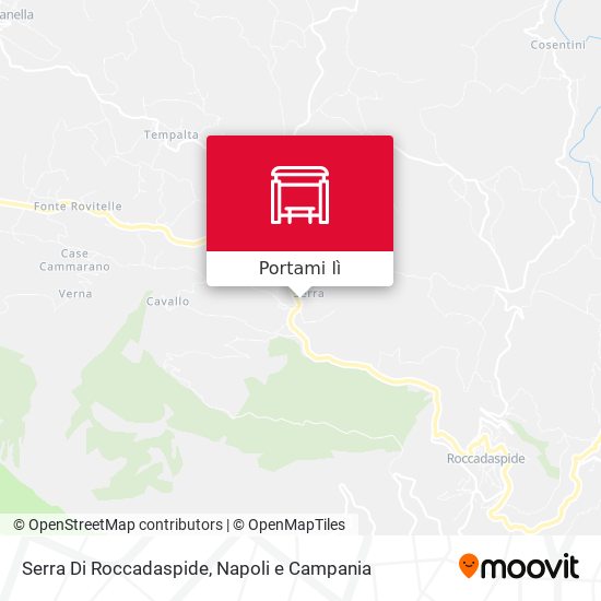 Mappa Serra Di Roccadaspide