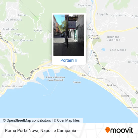 Mappa Roma Porta Nova