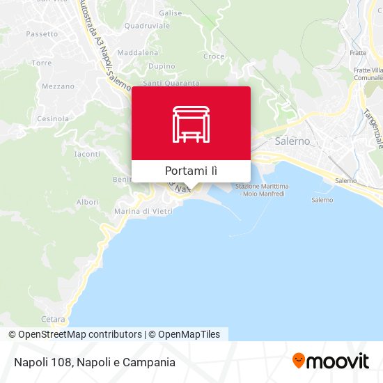 Mappa Napoli 108