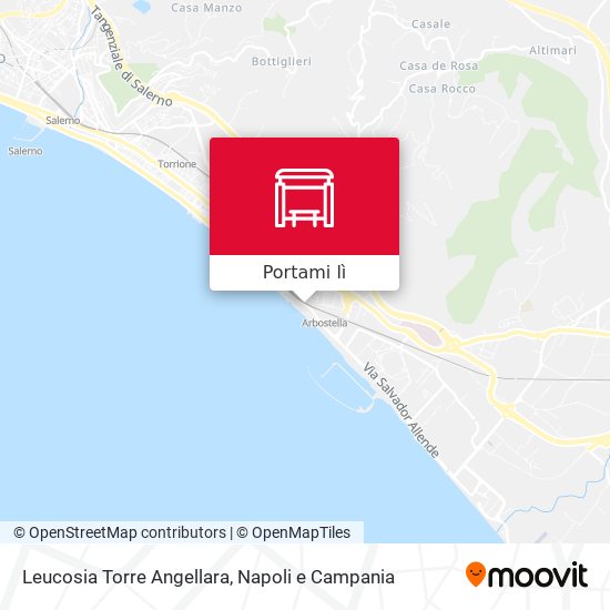 Mappa Leucosia Torre Angellara
