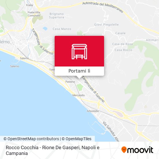 Mappa Rocco Cocchia - Rione De Gasperi