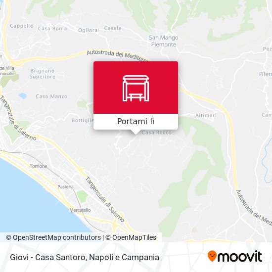 Mappa Giovi - Casa Santoro