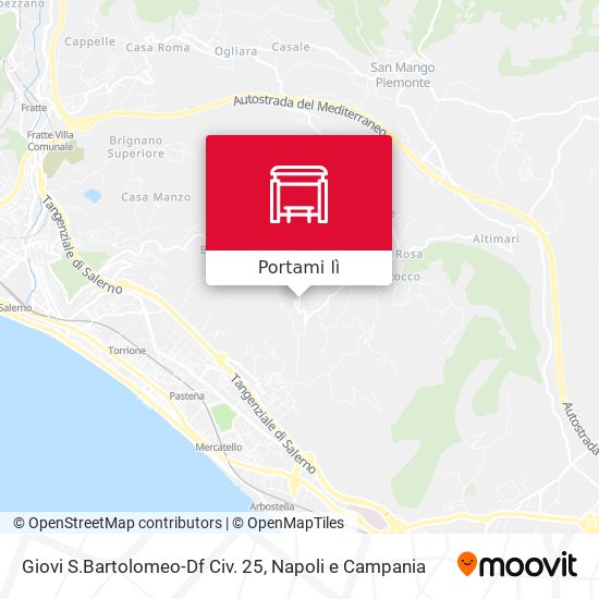 Mappa Giovi S.Bartolomeo-Df Civ. 25