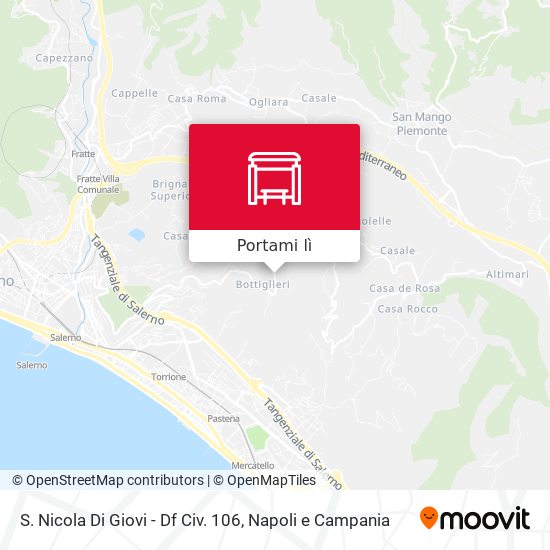 Mappa S. Nicola Di Giovi - Df Civ. 106
