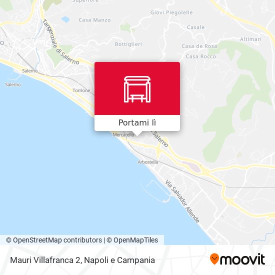 Mappa Mauri  Villafranca 2