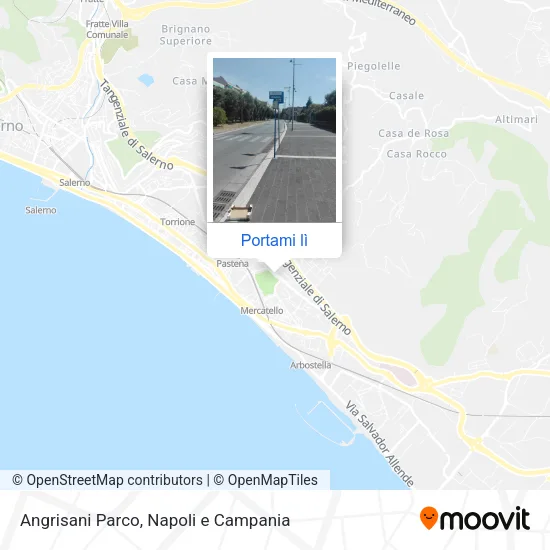 Mappa Angrisani Parco