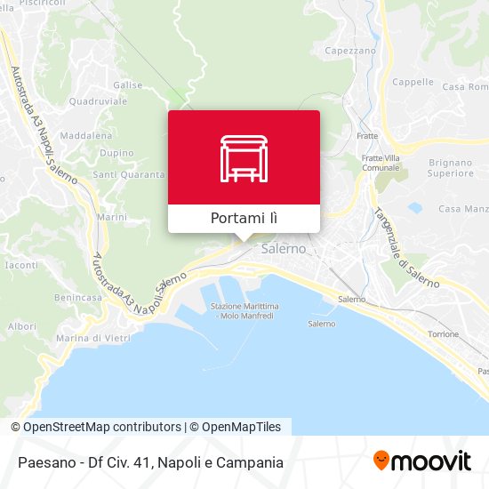 Mappa Paesano - Df Civ. 41