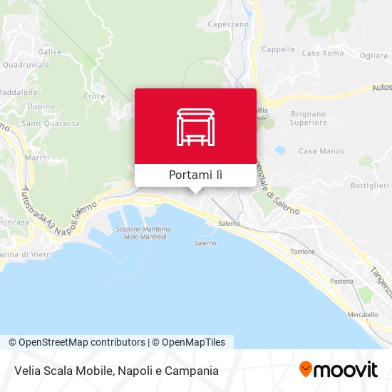 Mappa Velia Scala Mobile